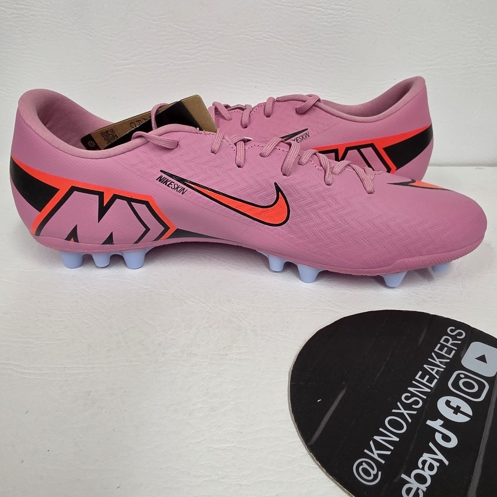 Nike Mercurial Vapor 16 Academy AG Plate Soccer Cleats FQ8364-600 Men's Size 12 - Picture 5 of 8